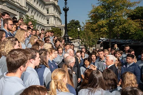 CitizenTrip group meets VP Pence 2019